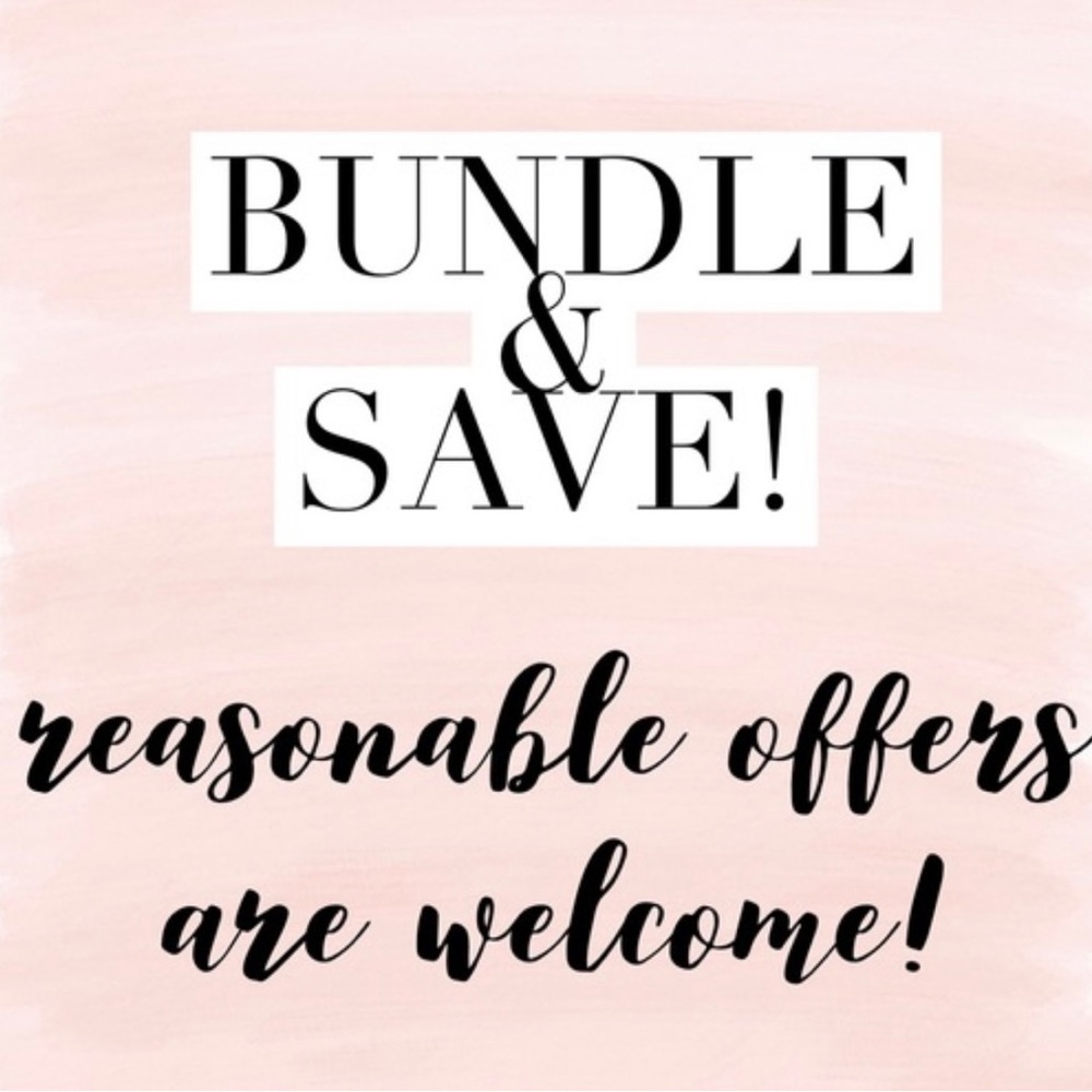 All reasonable offers welcomed!